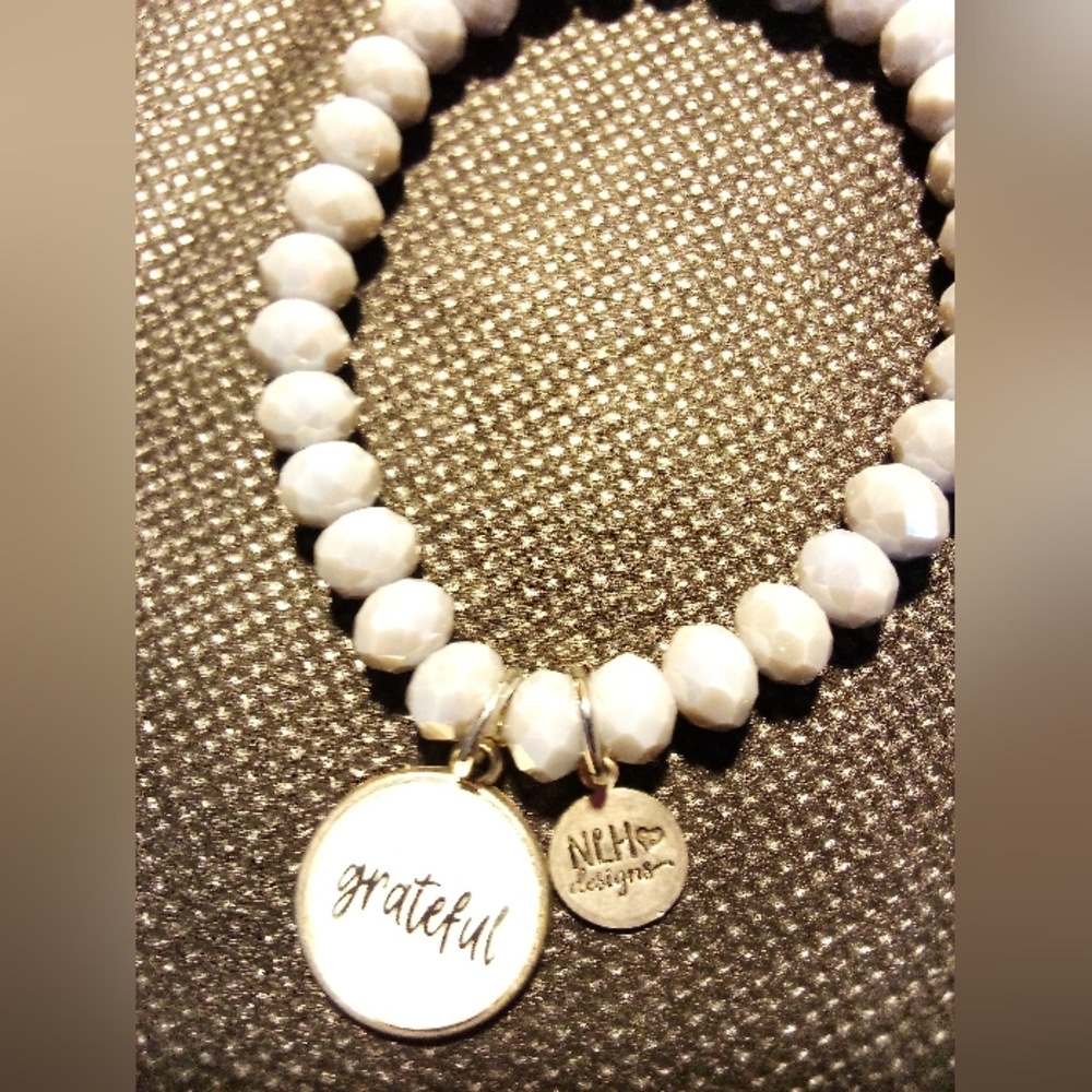 NHL Designs -Chic Bracelet Colored Beads W/Charm, Buy 2 Get 2 Free - Picture 4 of 10